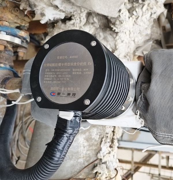 發(fā)煙硫酸在線折光儀