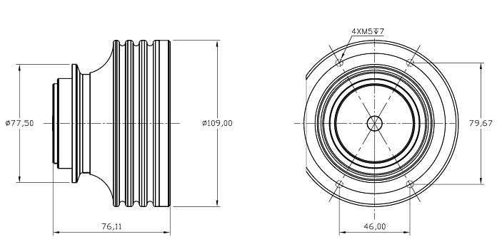在線丙二醇濃度分析儀產品尺寸