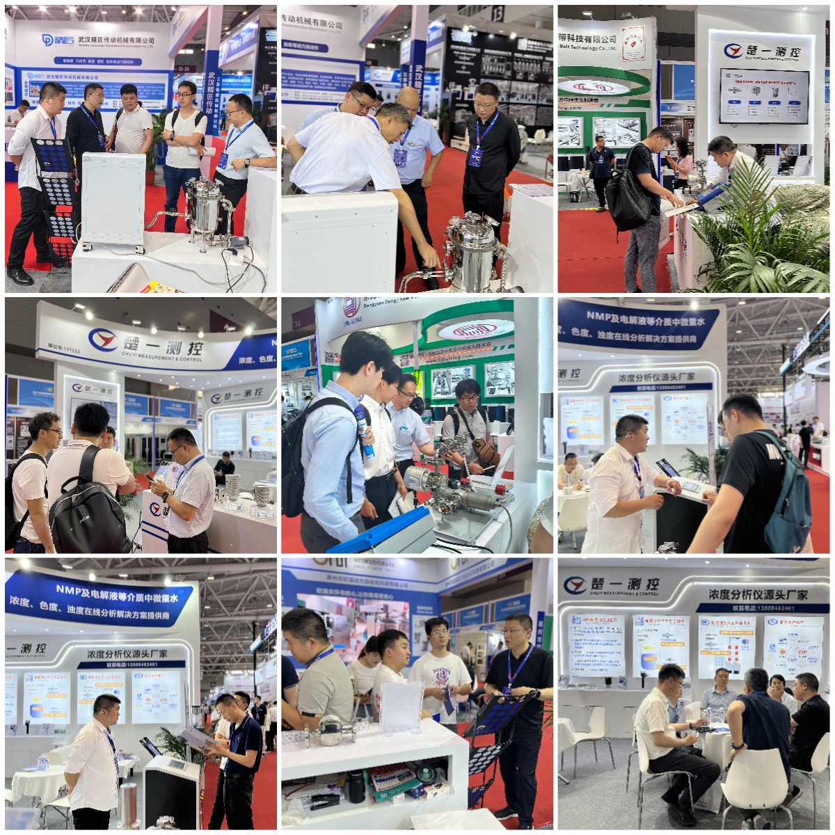 楚一測控參加CIBF2025展會(huì)盛況